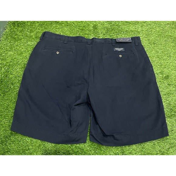 Polo Ralph Lauren Men's New Prospect Shorts Flat Front Weathered Navy 38 9" - Picture 2 of 8
